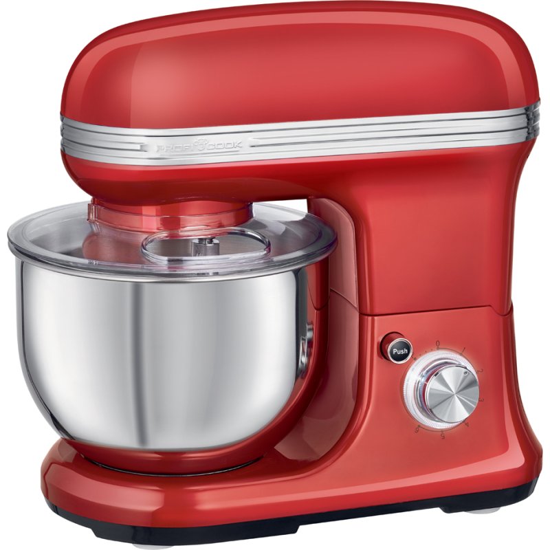 PROFI COOK food processor PC-KM 1197, red, 5.0 litres, 1200 watts